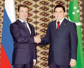 medvedev turkmenistan