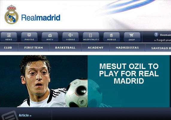 Flaş! Mesut Özil resmen Real Madrid'te 1 mesut real