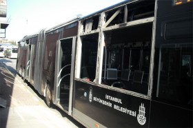 metrobüs hasar