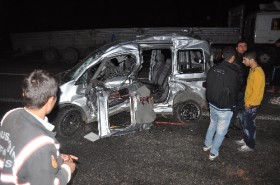 Mardin Nusaybin'de trafik kazası: 4 ölü 1 nusaybin kaza