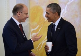 Obama, İtalya Başbakanı Letta ile görüştü 1 obama letta gorusmesi