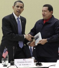 Chavez: ABD'nin utanmaz politikası kendini gösterdi 1 obama chavez