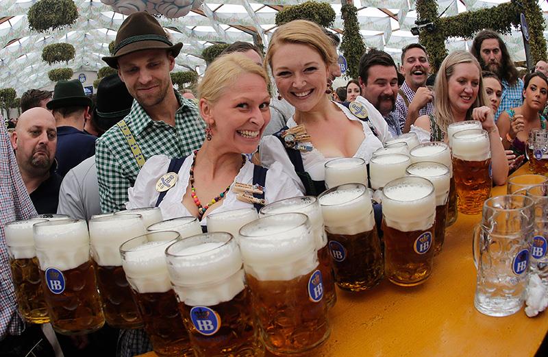 Oktoberfest hızlı başladı! 1 oktoberfest almanya