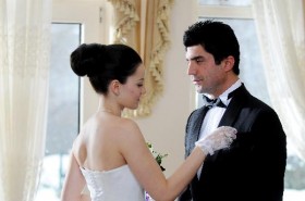 Özcan Deniz Fahriye Evcen çifti evlendi 1 ozcan deniz fahriye evcen evlendi