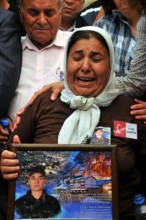 Şehit Sabahattin Derin Milas'ta toprağa verildi (Video) 1 sehit annesiii
