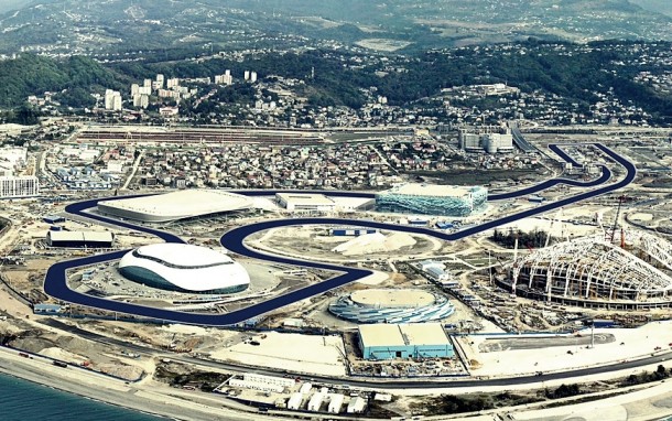 Sochi Formula 1 için hazır 1 sochi formula 1
