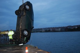 Otomobil denize uçtu: 4 ölü 1 tekirdag kaza deniz