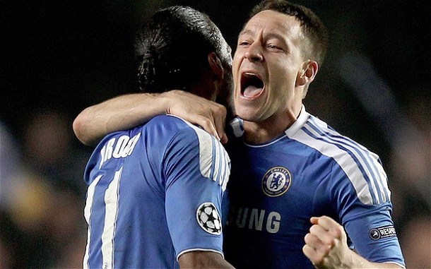 Chelsea Napoli maçı özeti / Napoli direnemedi (Video) 1 terry drogba