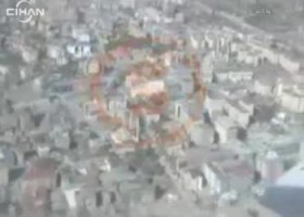 Van'da deprem / İşte havadan görüntülerle Van (Video) 1 van ucak