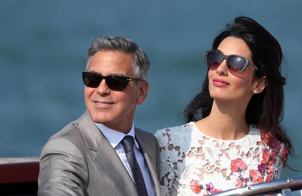 george clooney amal alamuddin venedik balayi