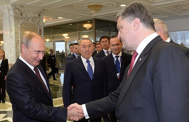 Putin ile Poroşenko ateşkeste mutabık 1 putin porosenko ukrayna ateskes