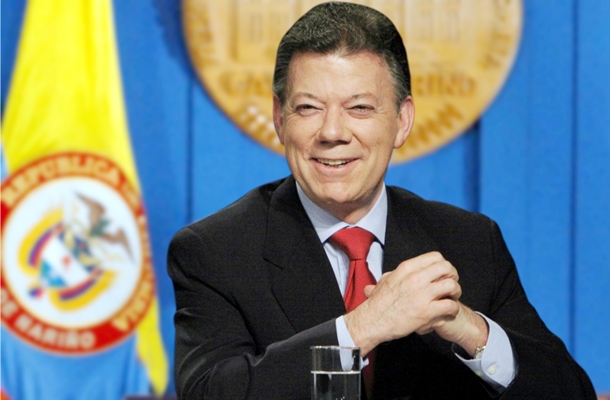 Juan Manuel Santos kolombiya