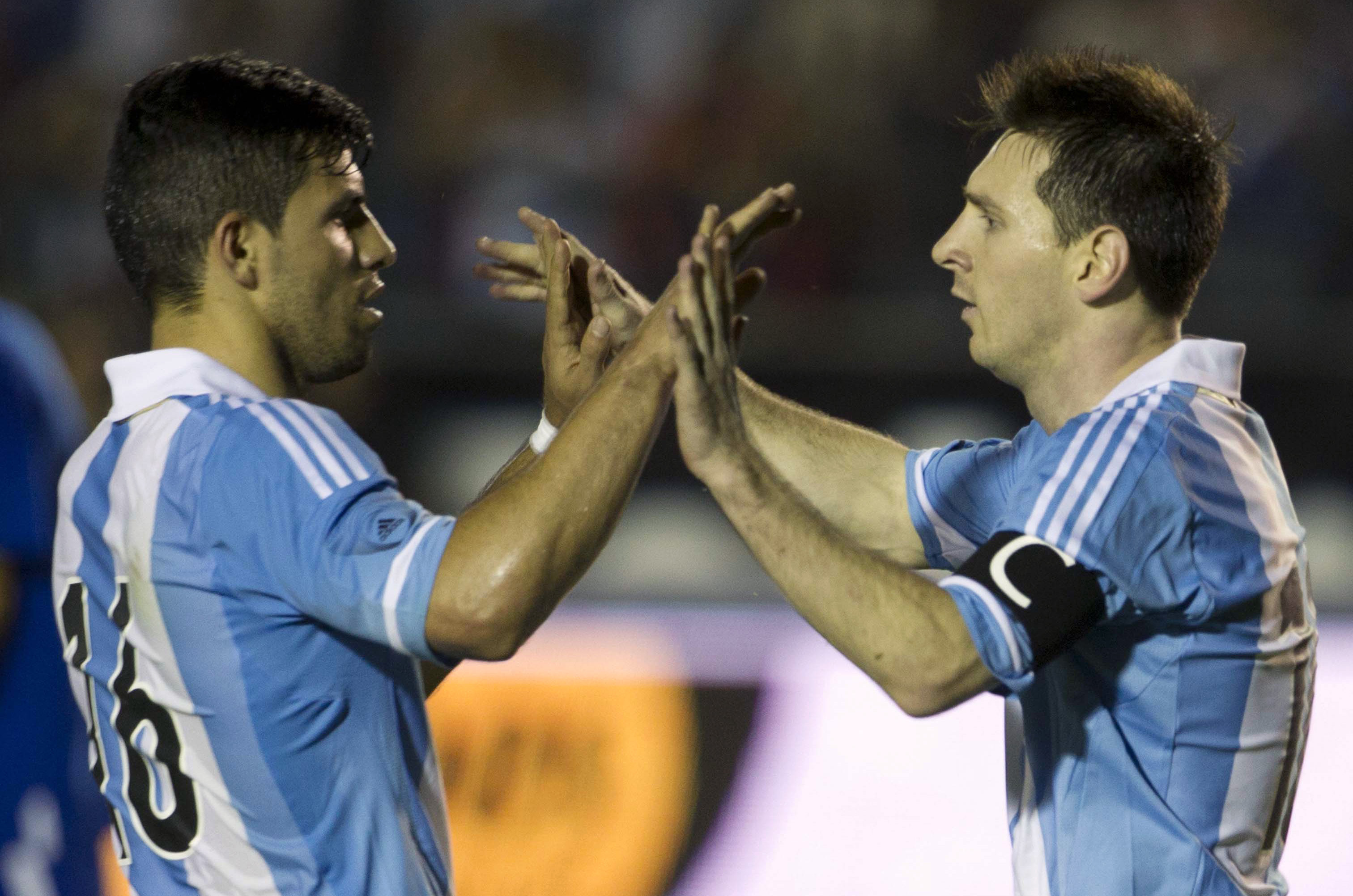 Agüero: Messi Manchester City'ye gelecek 1 aguero messi