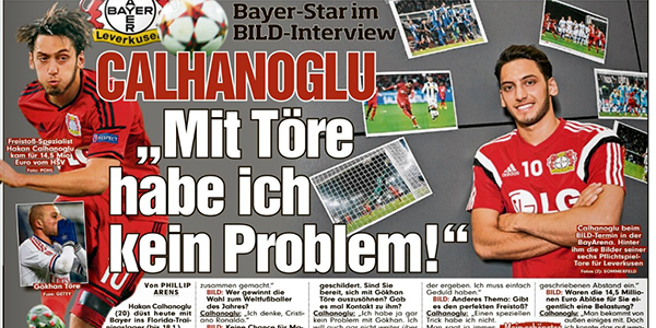 hakan calhanoglu bild