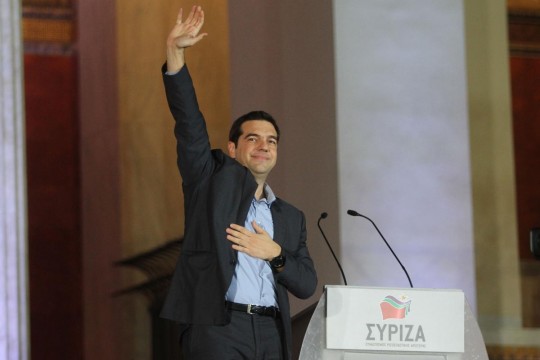 syriza cipras iktidar