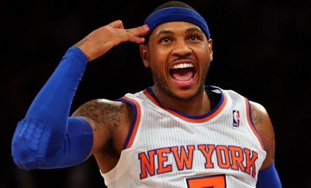 carmelo antony new york knicks nba