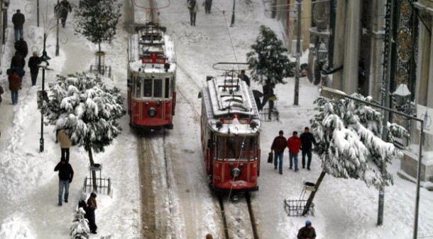 istanbul kar yagisi