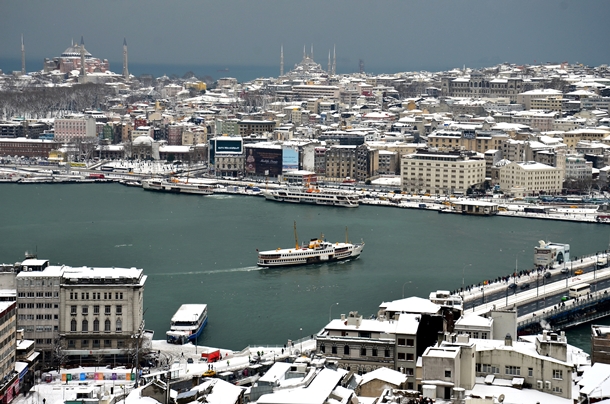 İstanbul'a 10 yılda 78 milyon turist 1 istanbul kar 293462222