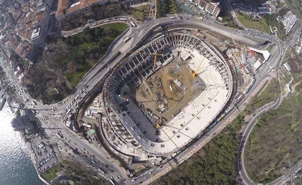 Vodafone Arena için geri sayım sürüyor 1 vodafone arena besiktas