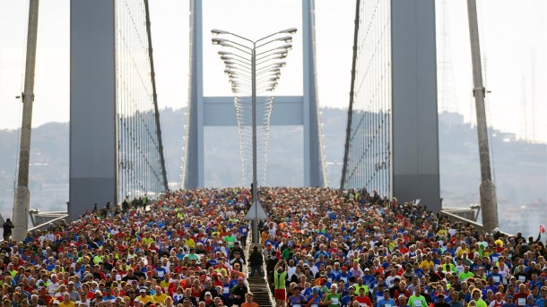 İstanbul Maratonu'nda bir ilk 1 vodafone istanbul maratonu