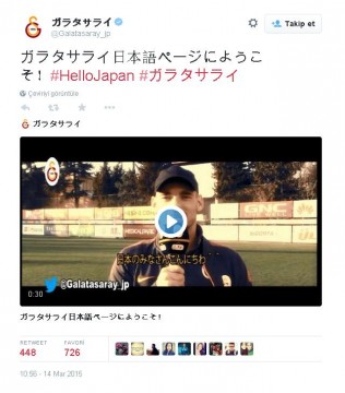 galatasaray japonca