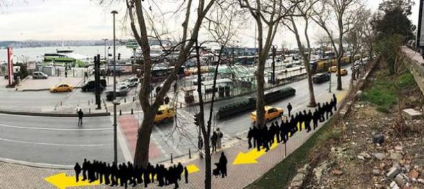 Sabah gazetesi, "Kabataş gerçeği" diye Cin Ali fotoğrafı yayınladı! 1 kabatas saldirisi
