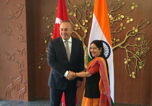 Mevlüt Çavuşoğlu Hindistan'da 1 mevlut cavusoglu hindistan