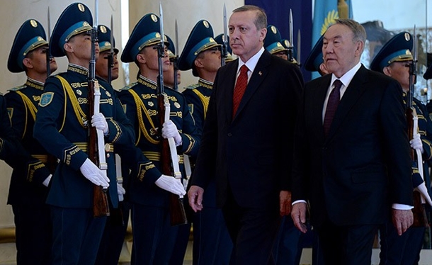 cumhurbaskani erdogan kazakistan
