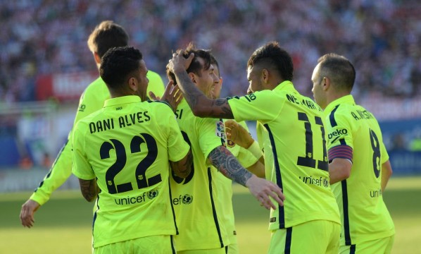 barcelona sampiyon atletico madrid