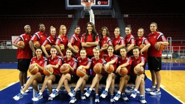 Kadın basketbolcular İspanya'ya gitti 1 basketbol kadni