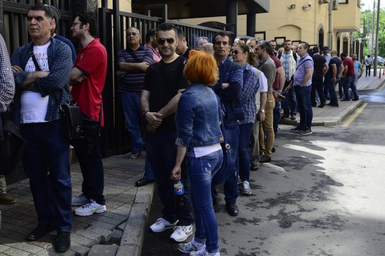 Rusya'daki Türkler oy kullanmaya başladı 1 rusya oy