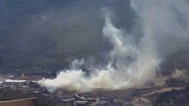 Facianın yıl dönümünde Soma'da yine yangın 1 somada yangin