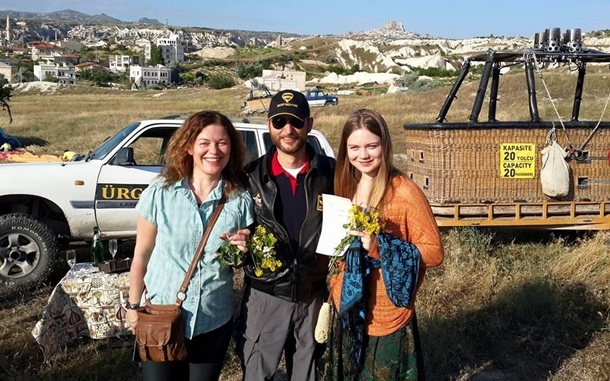Hera Hilmar Kapadokya'da 1 Hera Hilmar kapadokya