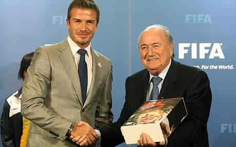 David Beckham: FIFA'da yaşananlar aşağılıkça, rezilce ve kabul edilemez 1 beckham blatter