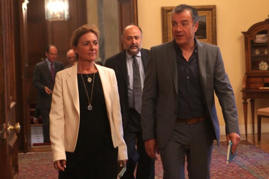 Yunanistan'da muhalefet Euroda ısrarlı 1 Stavros Theodorakis