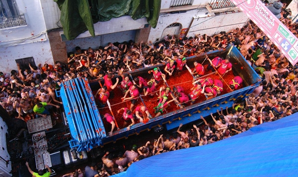 La Tomatina festivali