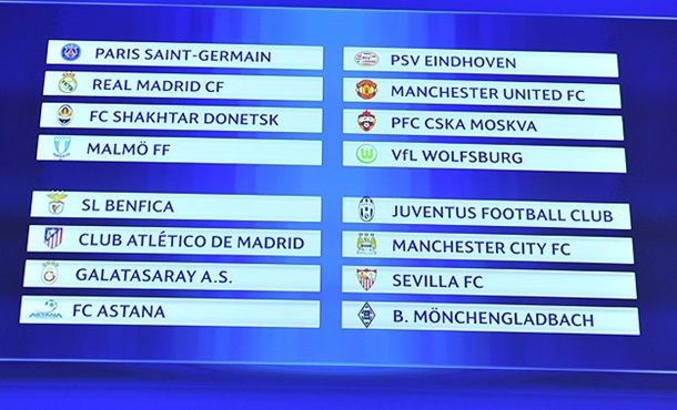 Galatasaray'ın Şampiyonlar Ligi rakipleri ve maç fikstürü 1 galatasaray rakipleri mac programi