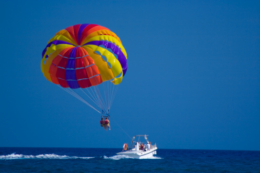 parasailing