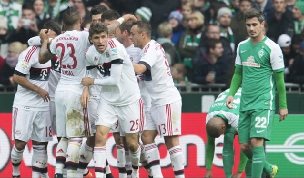 bayern münih werder bremen