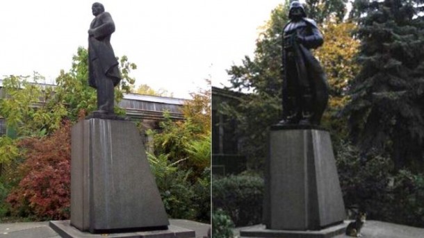 Lenin'i Darth Vader'a çevirdiler! 1 lenin darth