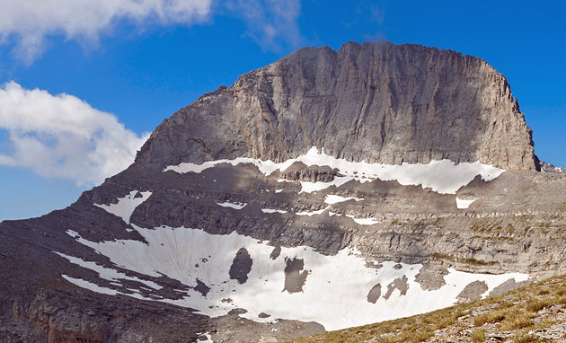 Yunanistan'da Olympos'a ilk kar düştü 1 olympos dagi