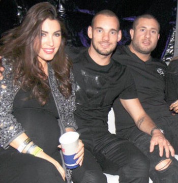 Wesley Sneijder’den 10 milyon Euroluk kutlama! 1 wesley sneijder reina