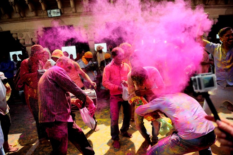 Hindistan Holi Festivali1