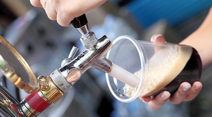 Avrupanın ilk bira çeşmesi Slovenya'da inşa ediliyor 1 bira cesmesi zalec slovenya