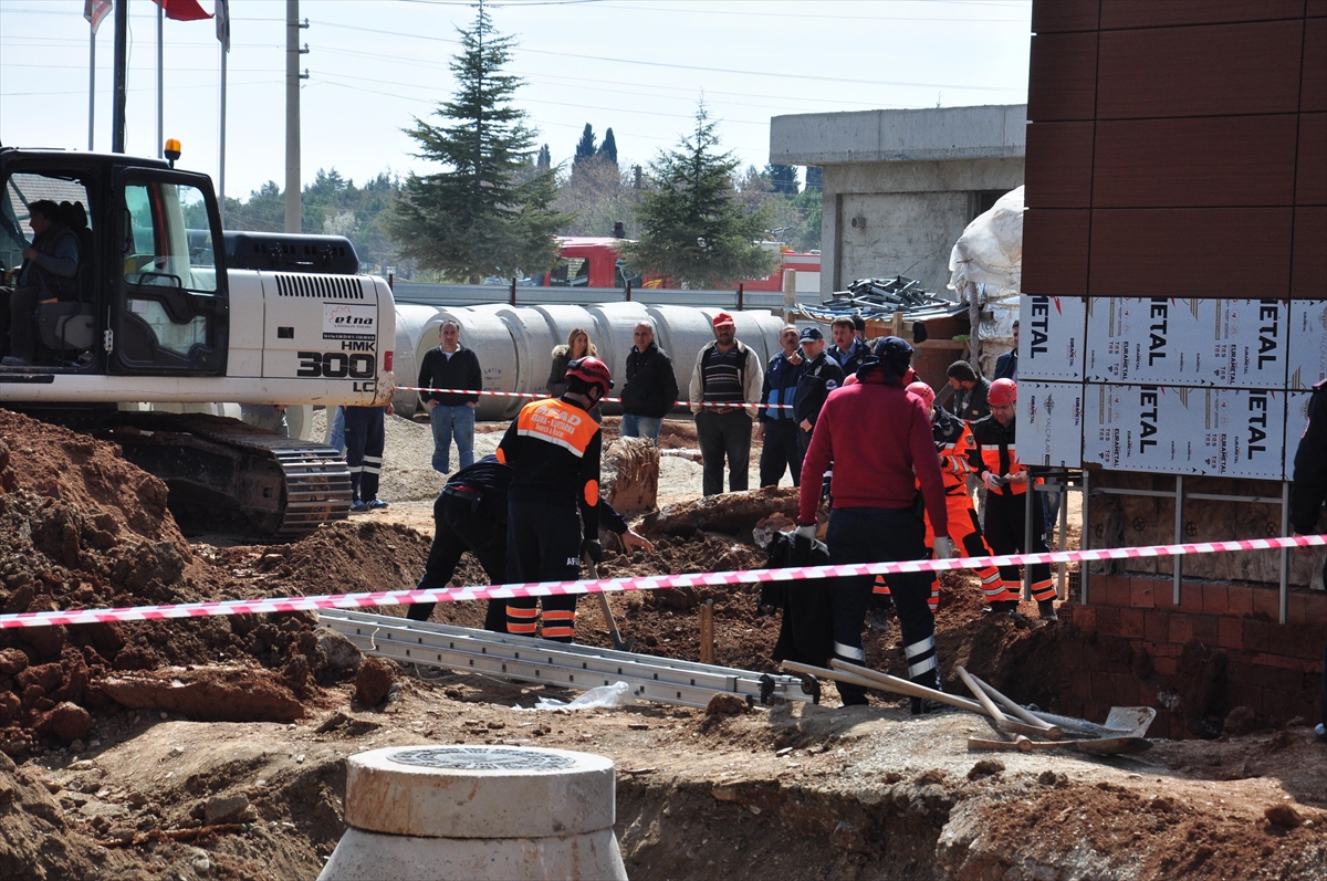 Devlet Hastanesi inşaatında göçük 1 hastane gocuk