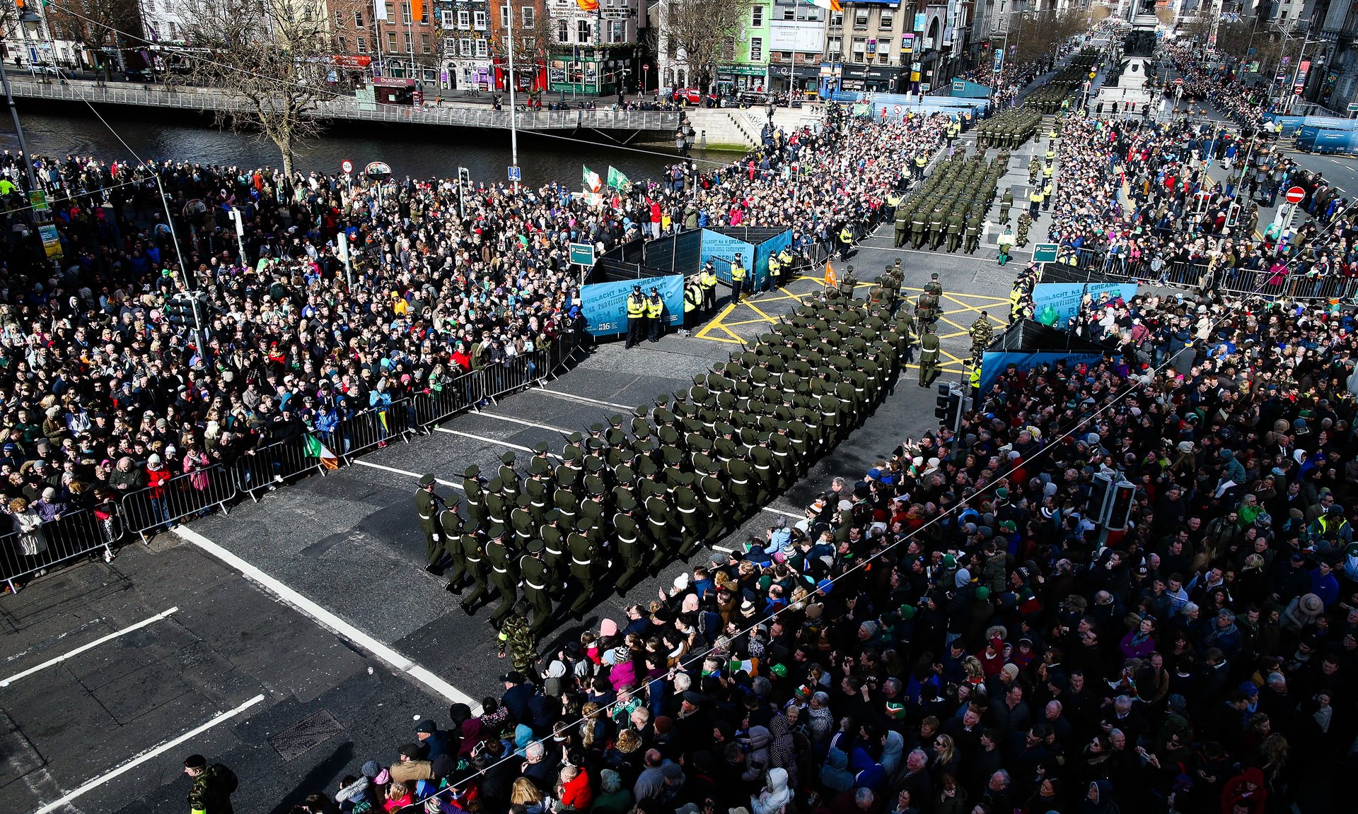 İrlanda’da 1916 Paskalya Ayaklanması törenlerle anıldı 1 irlanda paskalya