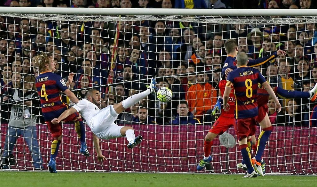Barcelona:1 Real Madrid: 2, Puan farkı sadece azaldı 6 benzema