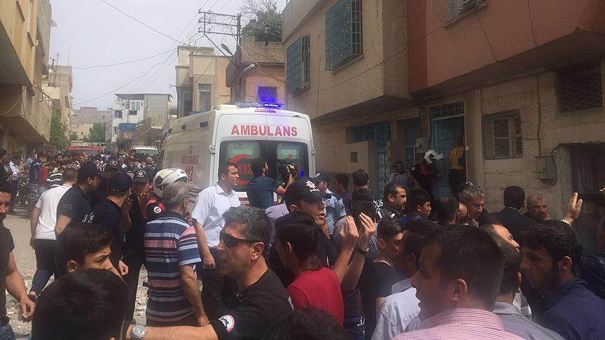 Kilis'e roketatar mermisi düştü 1 kilis roket mermisi