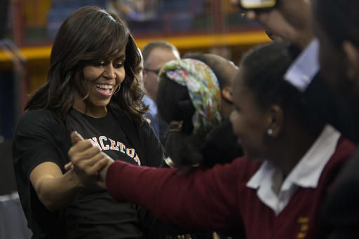 Michelle Obama 4 bin öğrenciyle buluştu 1 michelle obama