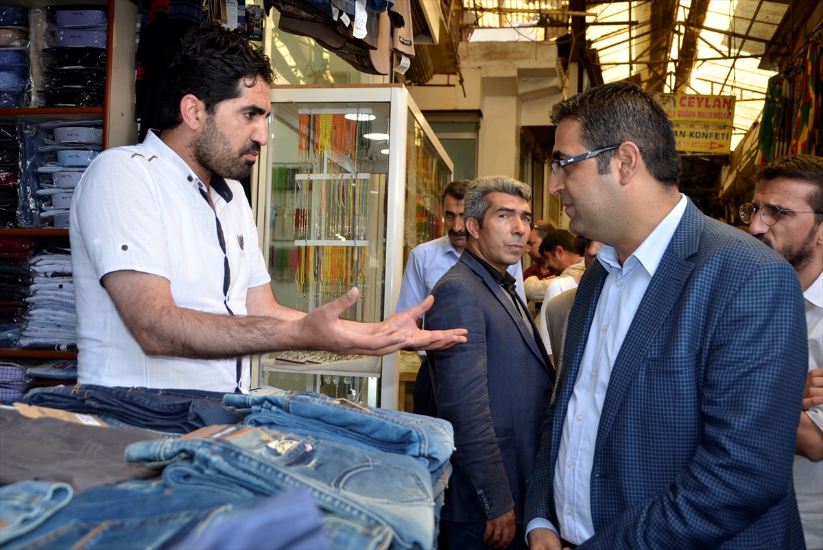 Diyarbakır Sur'da HDP heyetine tepki 1 hdp sur